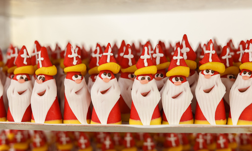 Celebrate the magic of Saint-Nicolas with creations from the Le Pain d'Antan chocolaterie